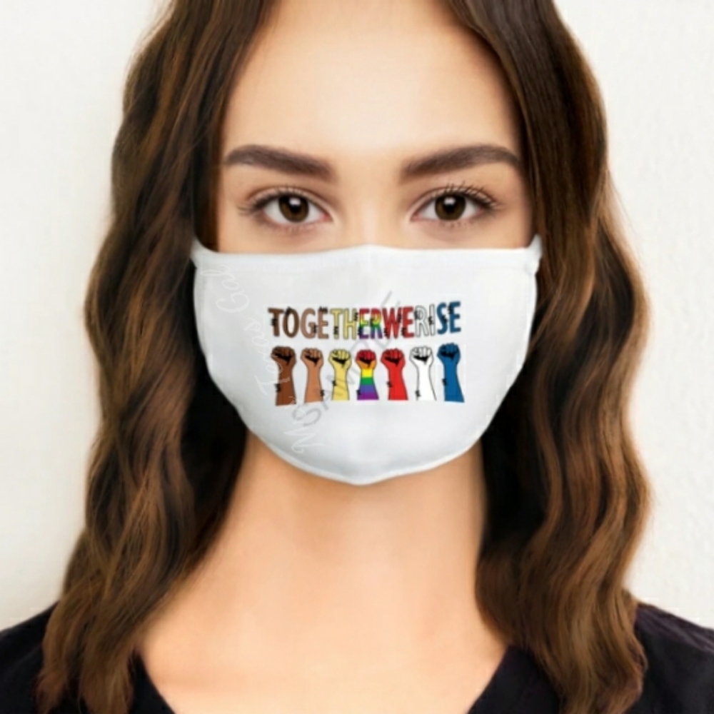 TOGETHER WE RISE Mask